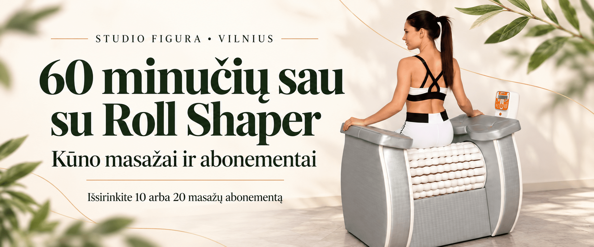 Laiminga sveikata - mitybos konsultacijos ir Roll Shaper masažai