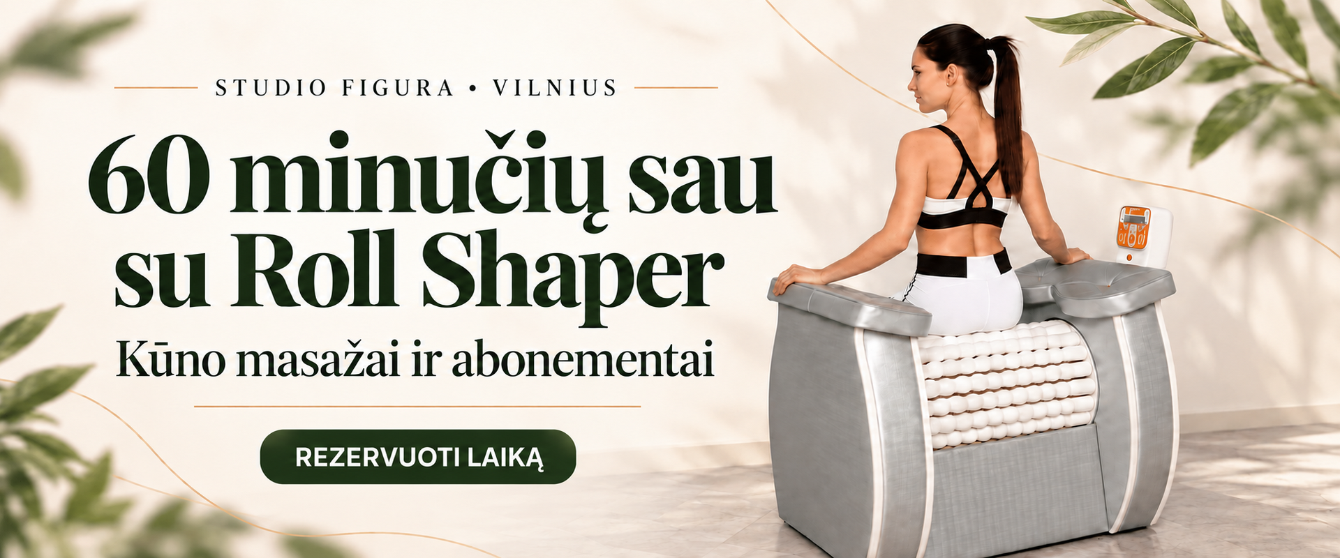 Laiminga sveikata - mitybos konsultacijos ir Roll Shaper masažai