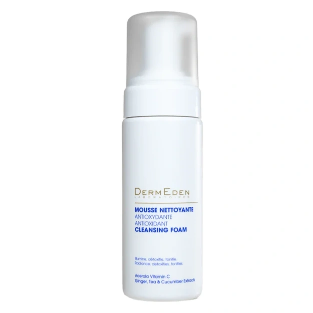 DermEden ANTIOXIDANT CLEANSING FOAM antioksidacinės veido prausimosi putos, 150 ml