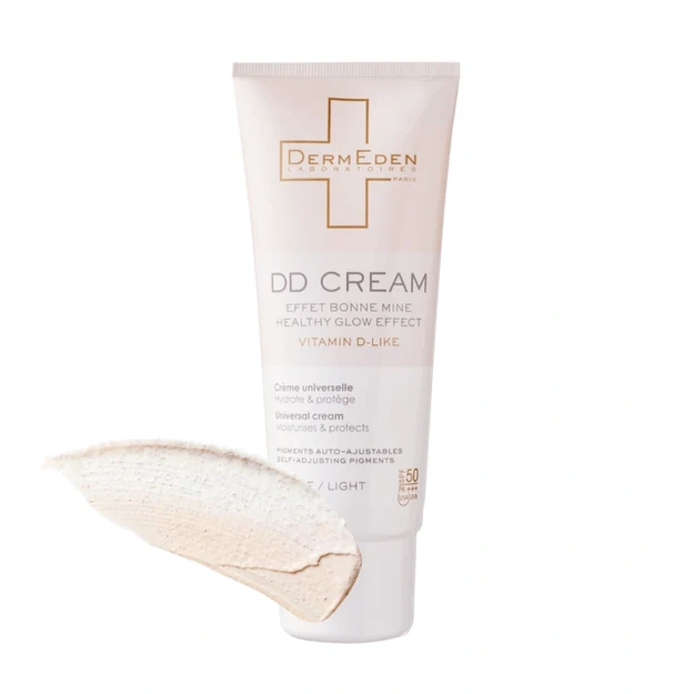 DERMEDEN DD kremas su SPF 50 – tonuojantis apsauginis veido kremas LIGHT 50 ml