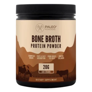 Paleo Powders natūralus jaučio kaulų sultinys, 500 gr.